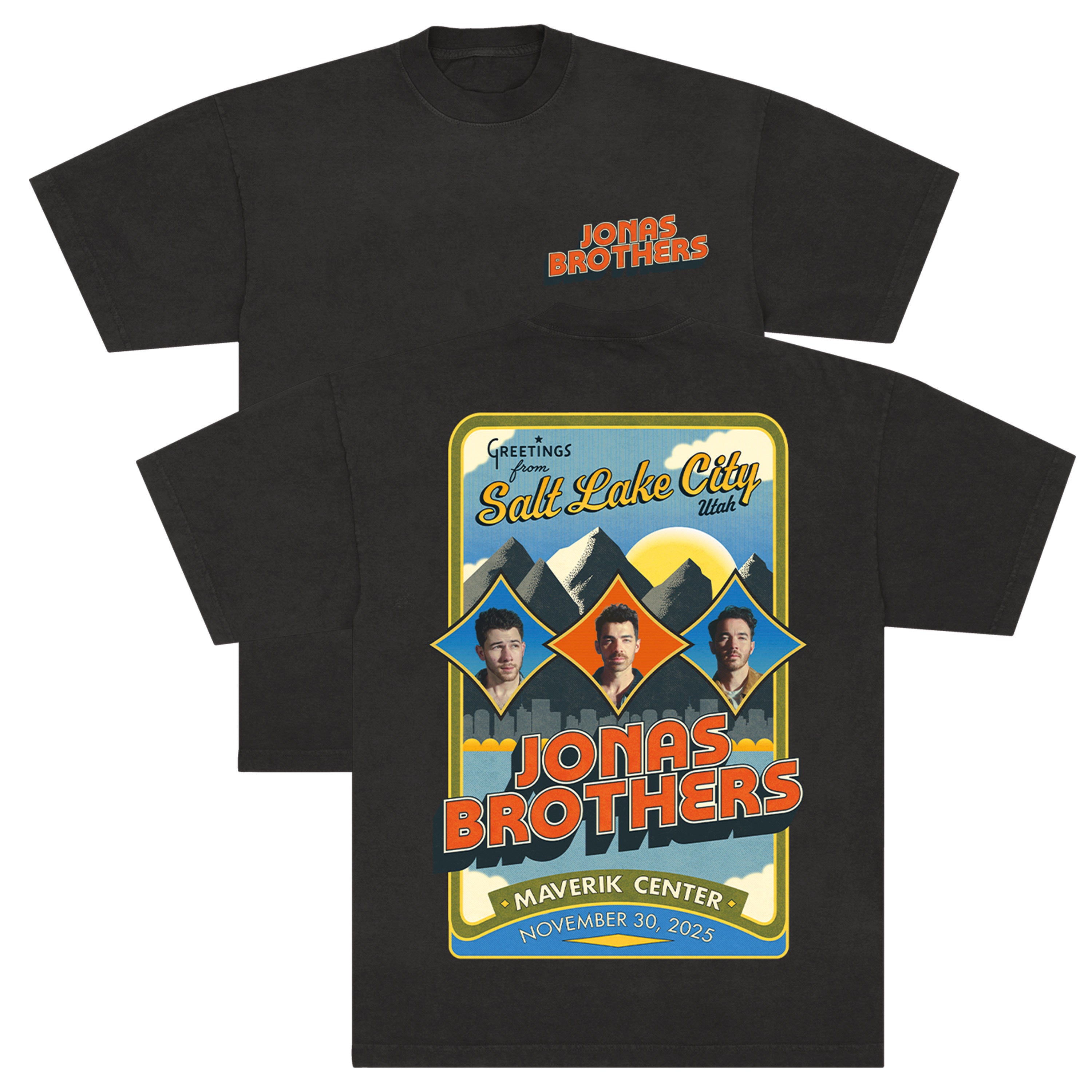 Greetings From Your Hometown - Salt Lake City Tee – Jonas Brothers