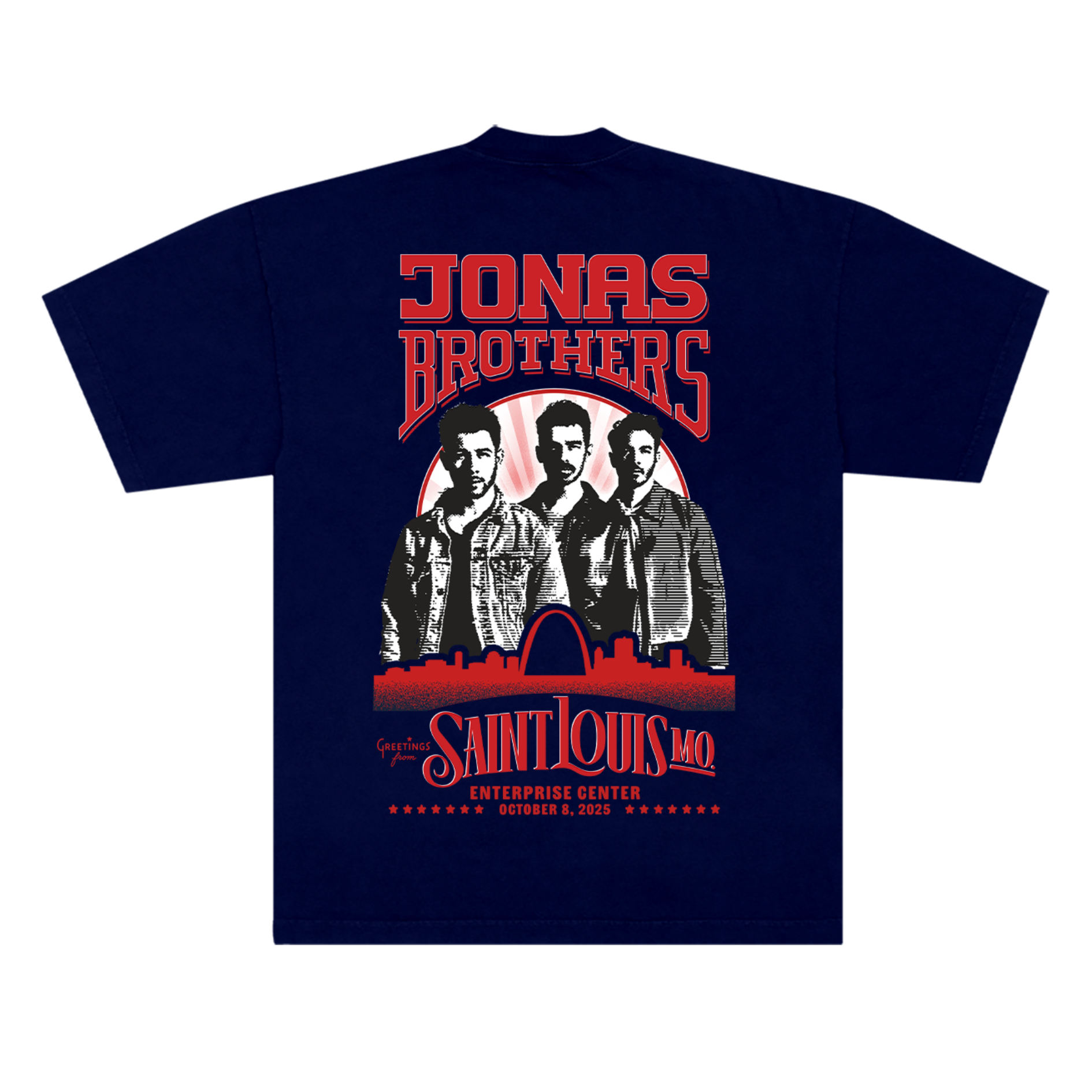 Greetings From Your Hometown - Saint Louis, MO Tee – Jonas Brothers