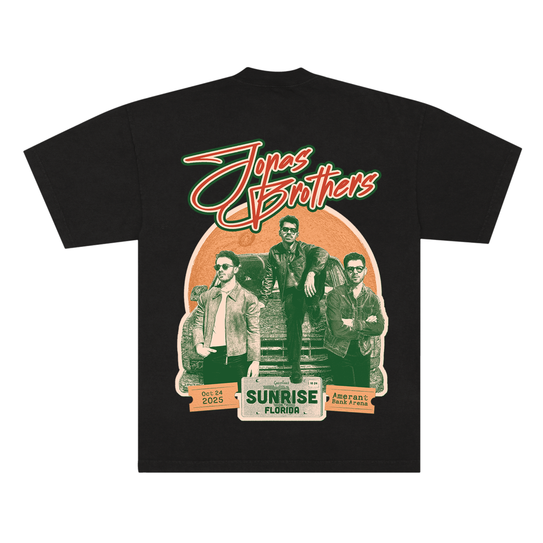 Greetings From Your Hometown - Sunrise, FL Tee – Jonas Brothers