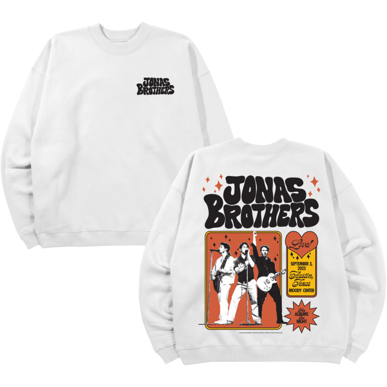 Jonas brothers crewneck outlet