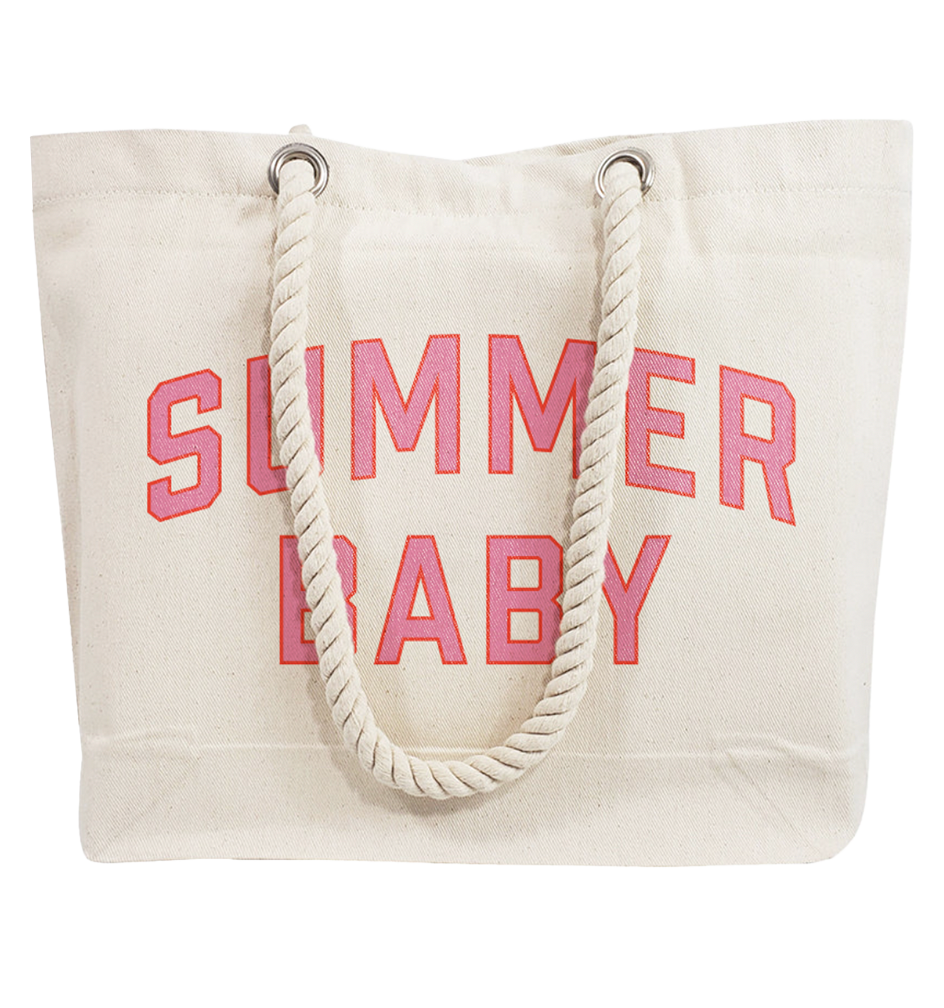 Summer Baby Collegiate Tote Bag Jonas Brothers S