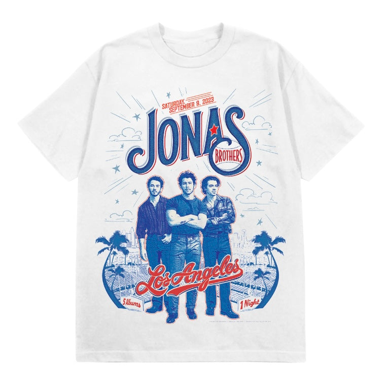 Jonas Brothers Los Angeles Tee 2XL