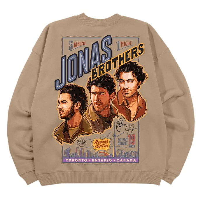 Newest Jonas Brothers crewneck