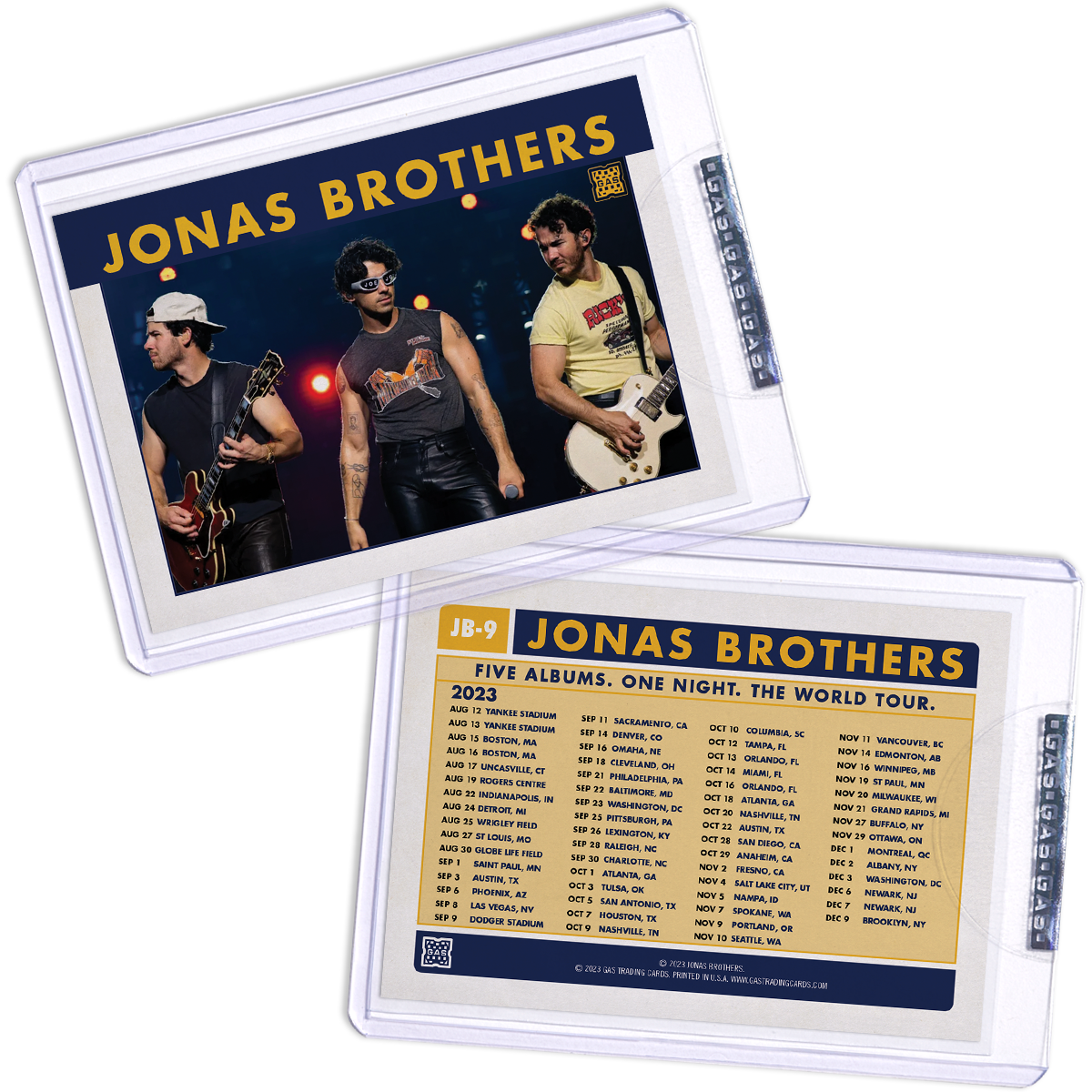 Jonas Brothers Trading Card 9