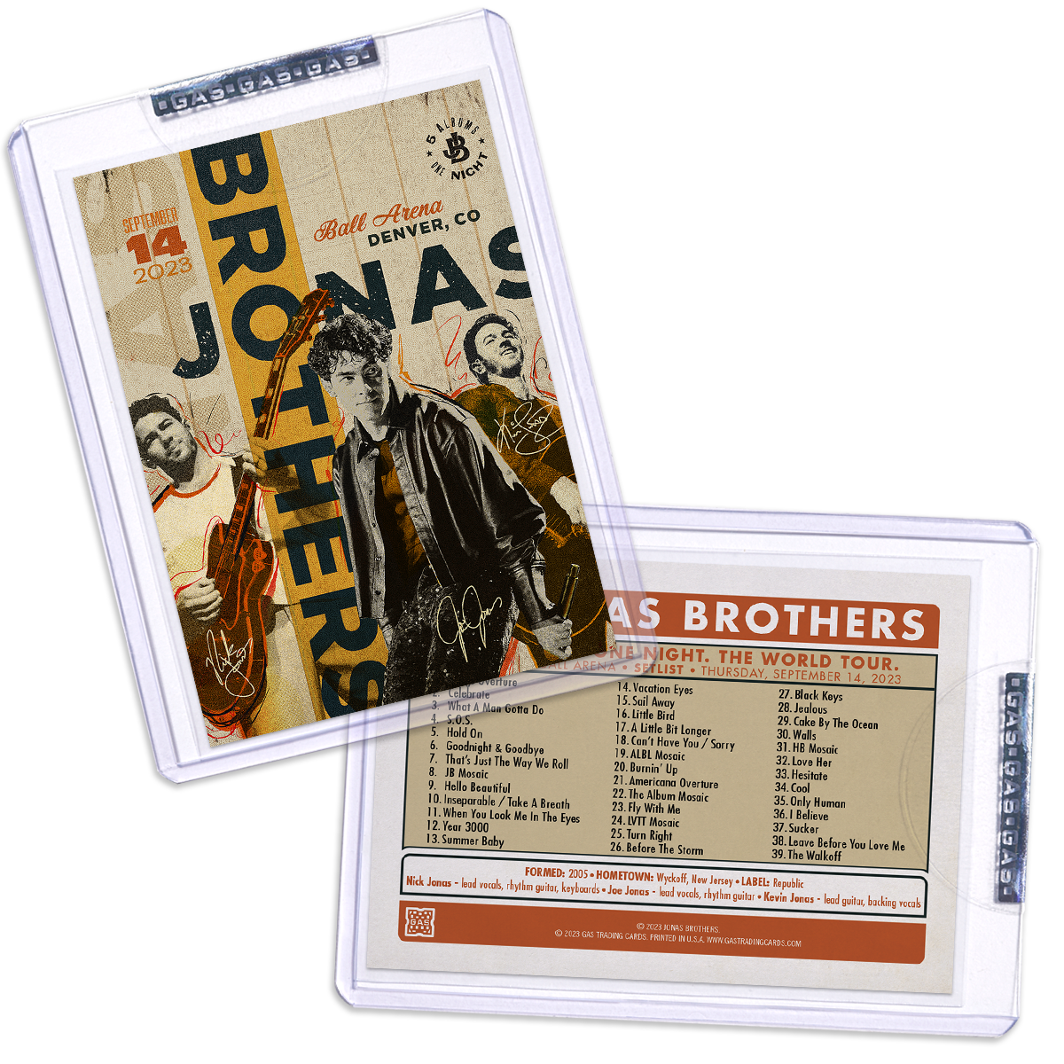 Denver Trading Card Jonas Brothers denver-trading-card-jonas-brothers