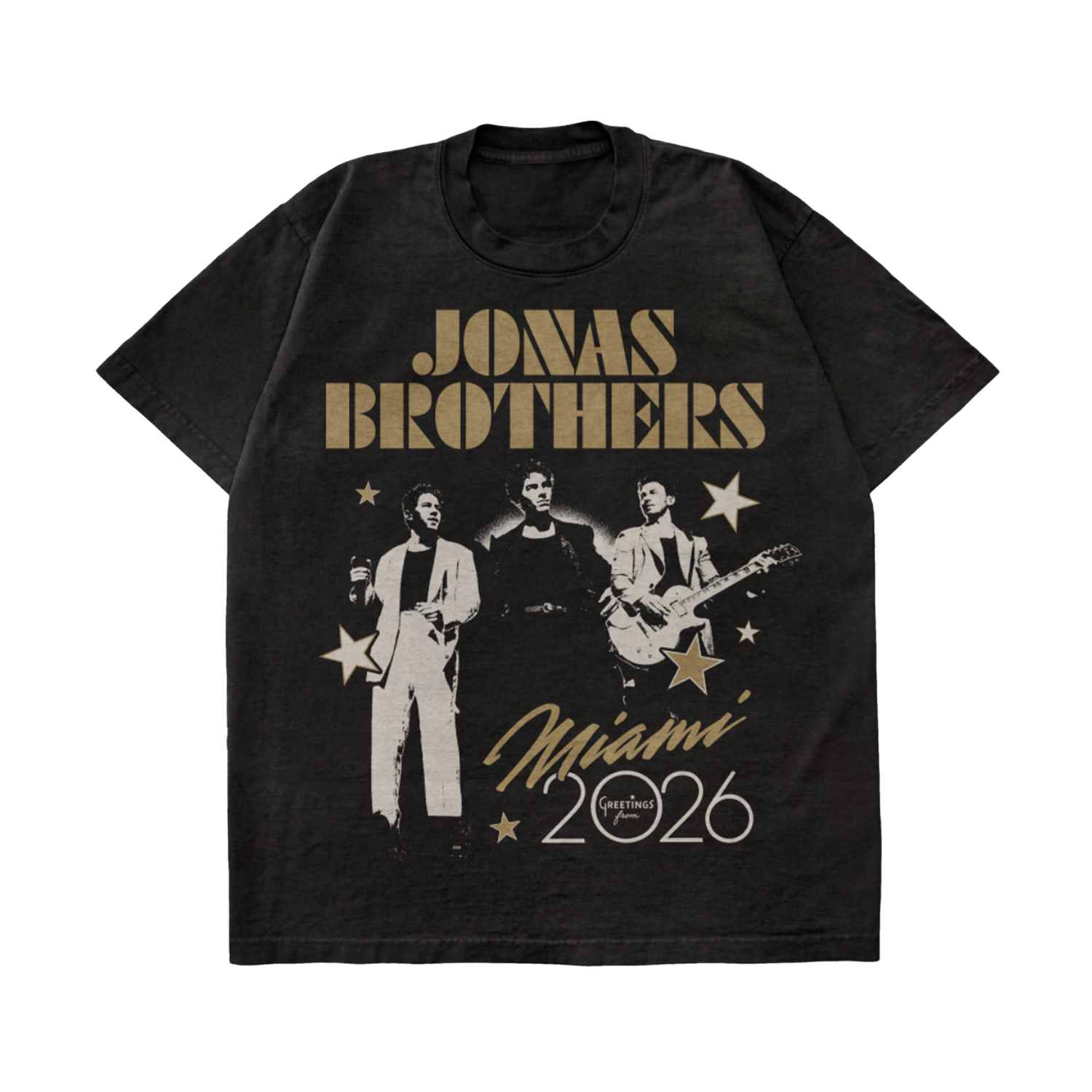 Greetings From Your Hometown - Miami, FL Tee – Jonas Brothers