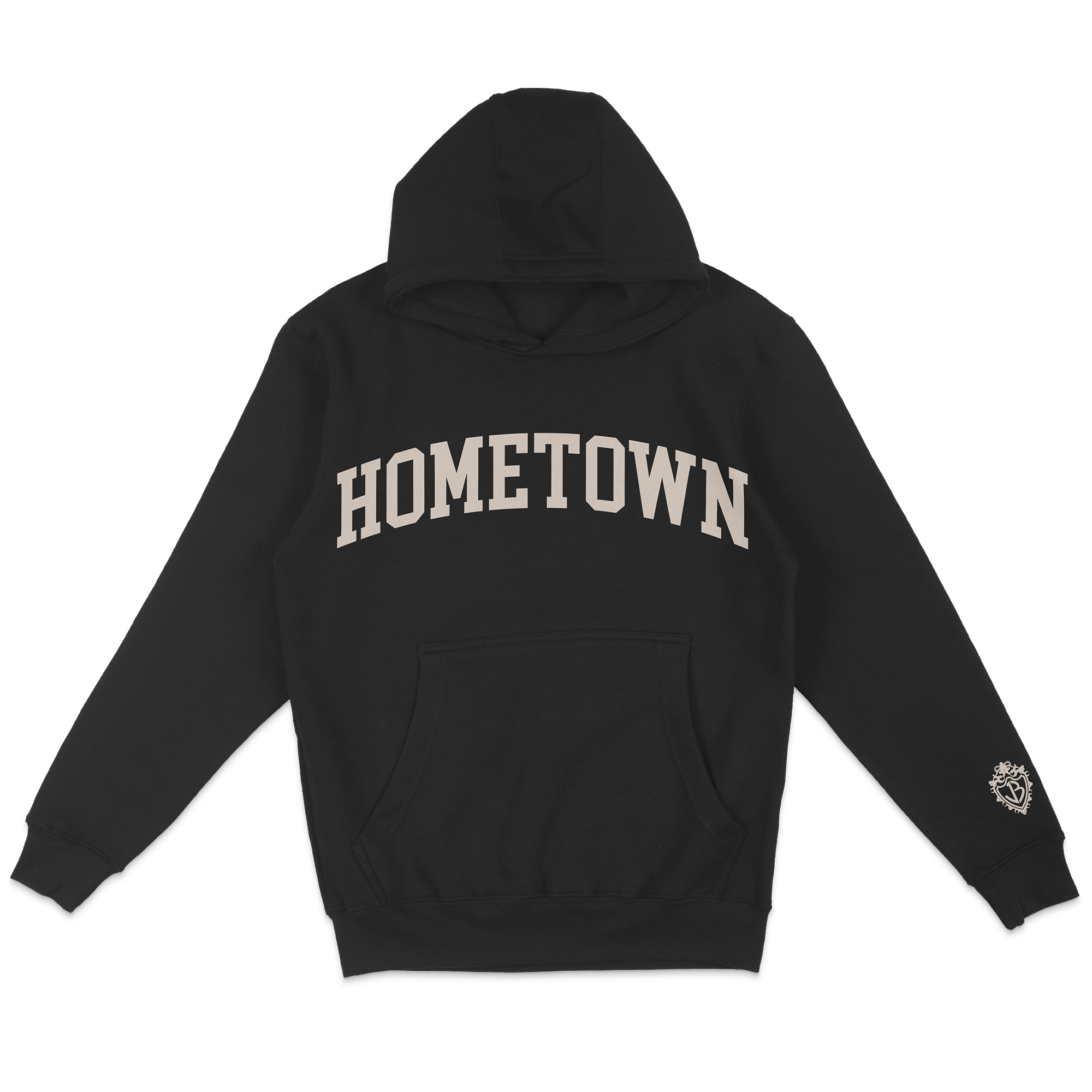 Hometown Hoodie - Black with Cream – Jonas Brothers