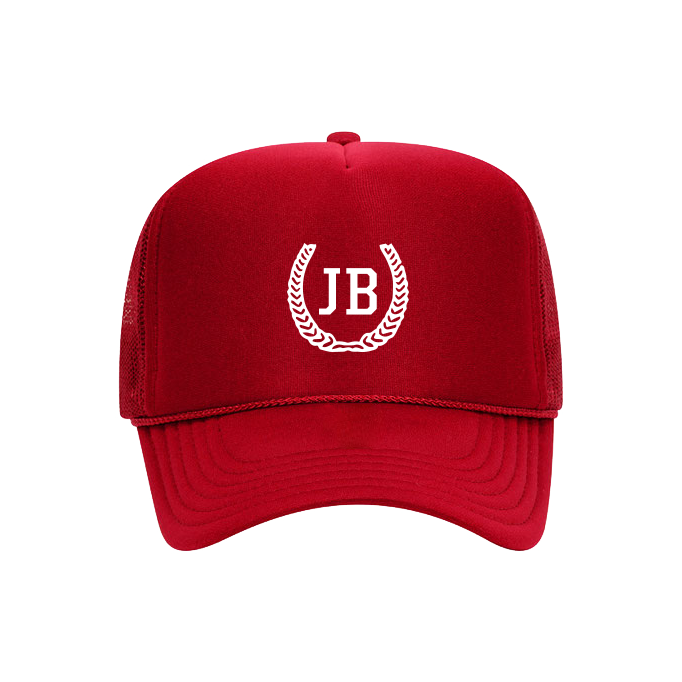 JB LAUREL CAP - RED