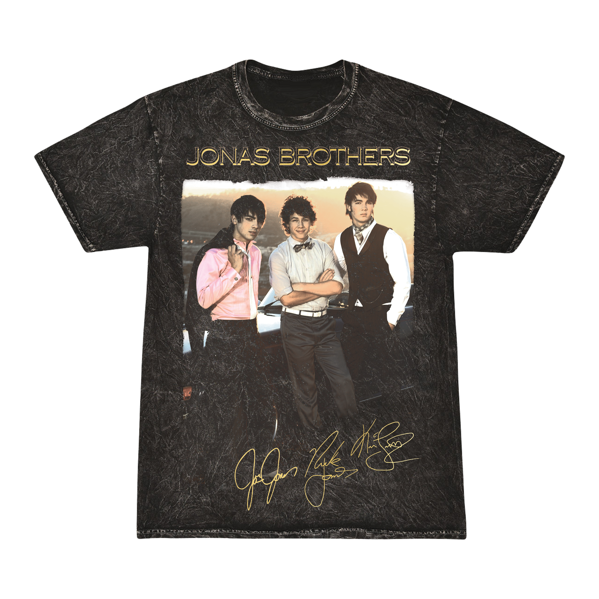 Vintage Sunset Photo Tee – Jonas Brothers
