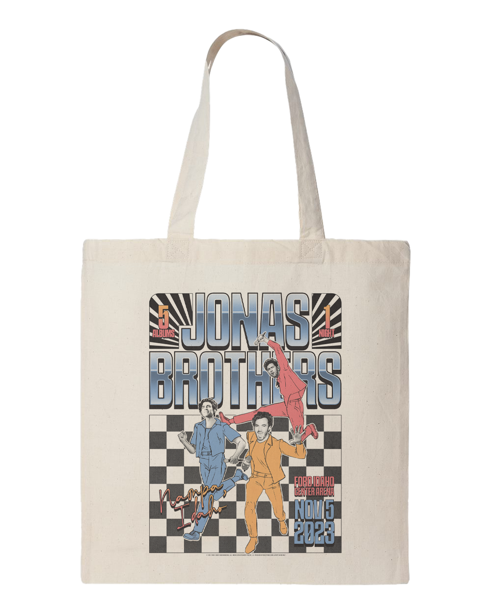 NAMPA TOTE Jonas Brothers nampa-tote-jonas-brothers
