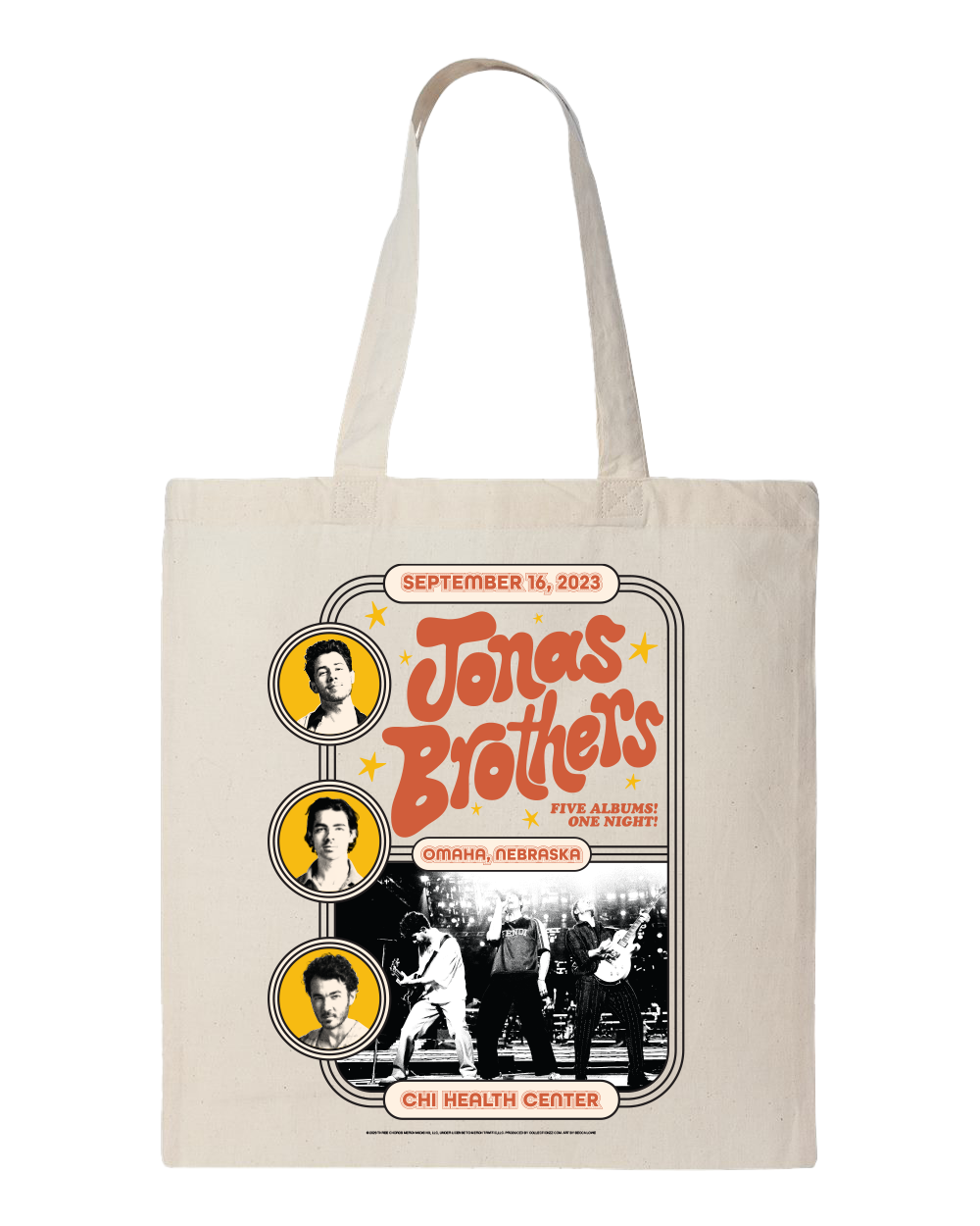 Omaha Tote Jonas Brothers 9538