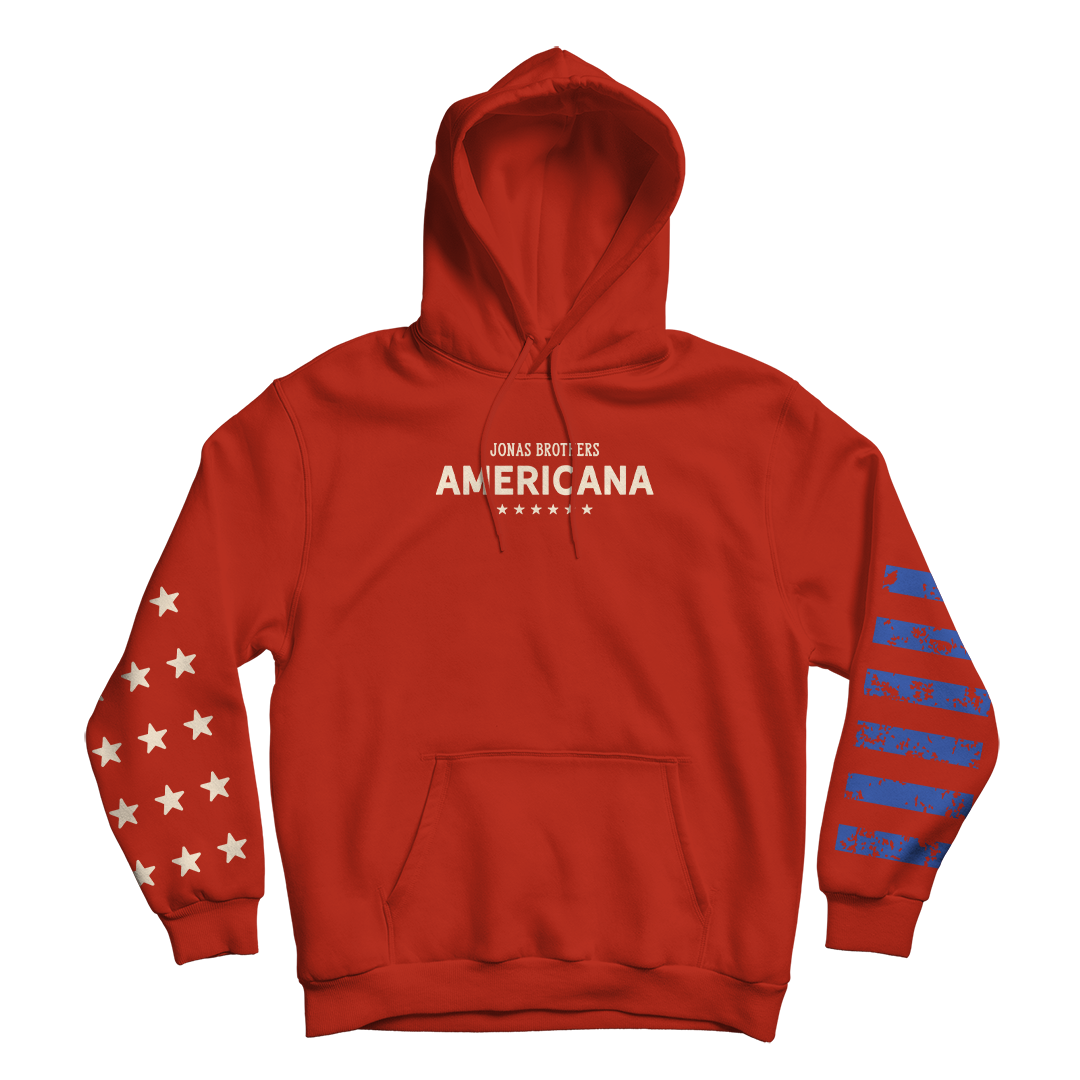 Red top maga hoodie