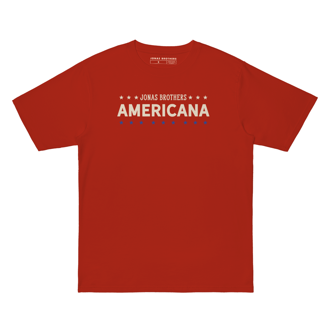 Americana Tee - Red