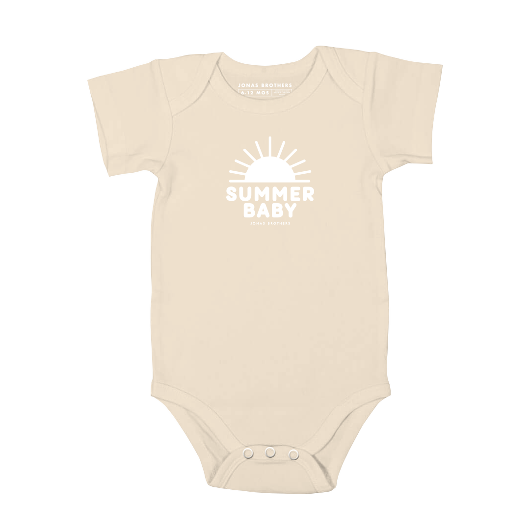 Cream hot sale baby onesie