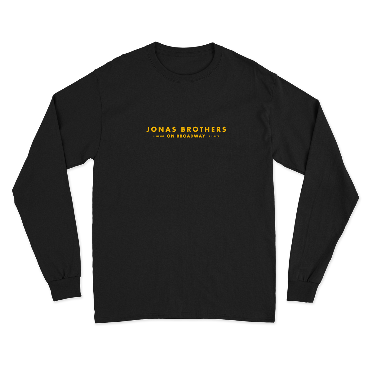 Limited Edition - Brothers on Broadway Long Sleeve Tee - Mustard