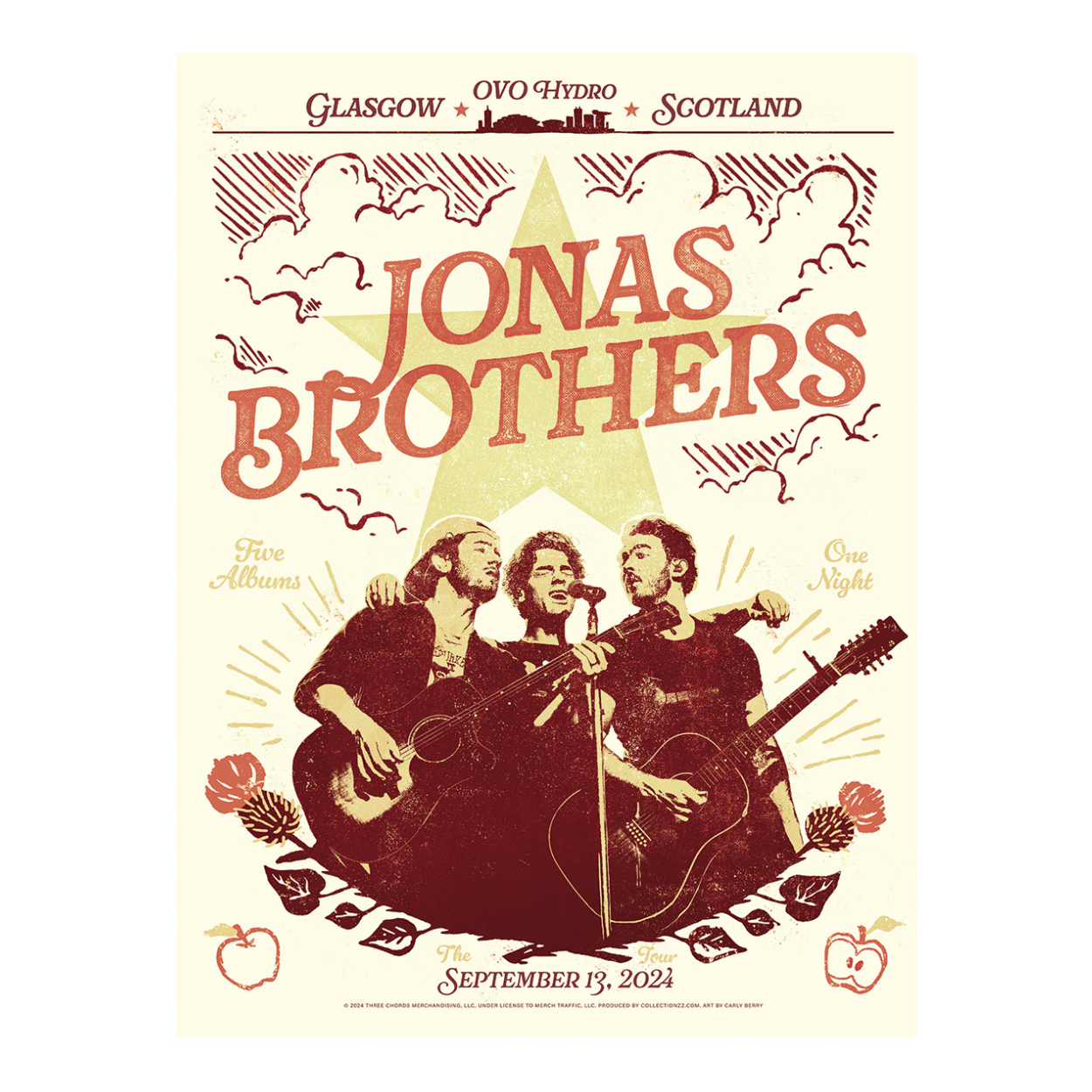 Jonas Brothers in der Royal Albert Hall – Druck – EU