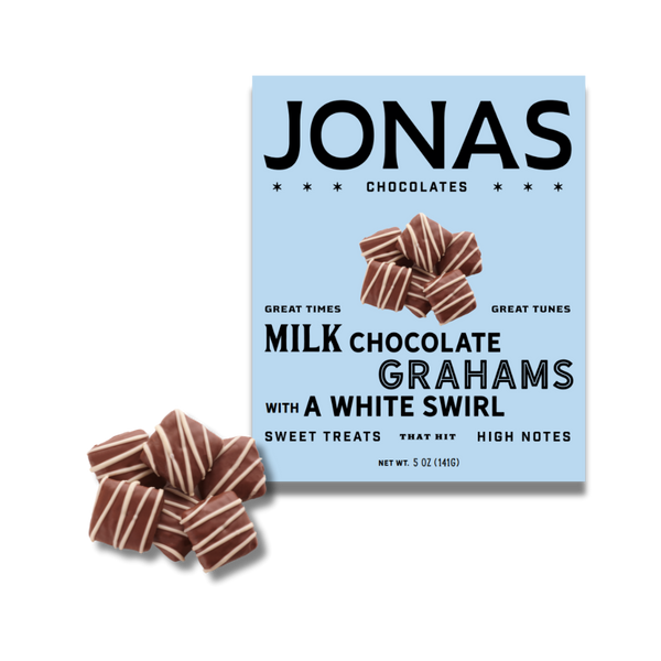 JONAS Chocolates - Milk Chocolate Grahams - 5oz