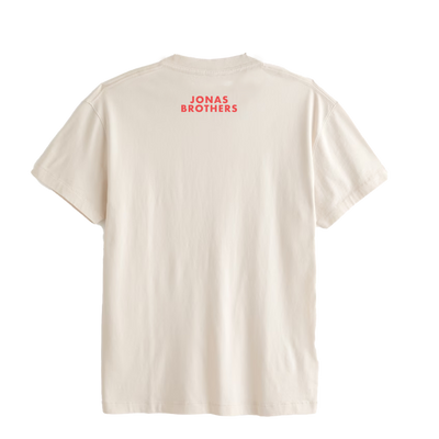Rotes T-Shirt – Weiß