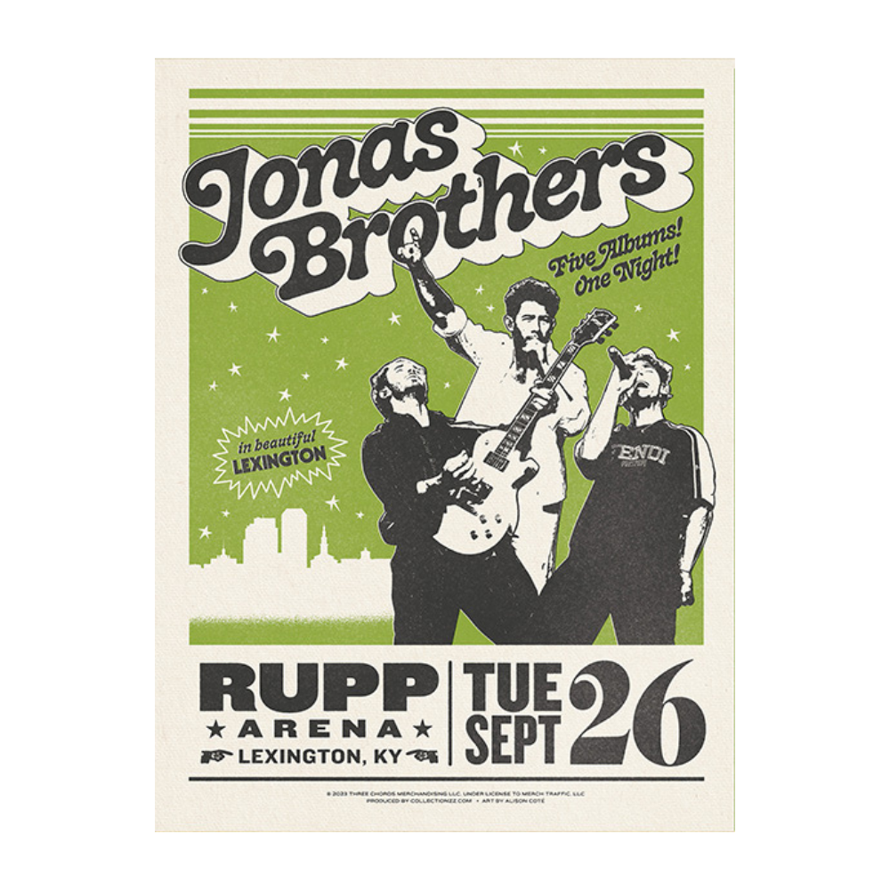 LEXINGTON POSTER Jonas Brothers