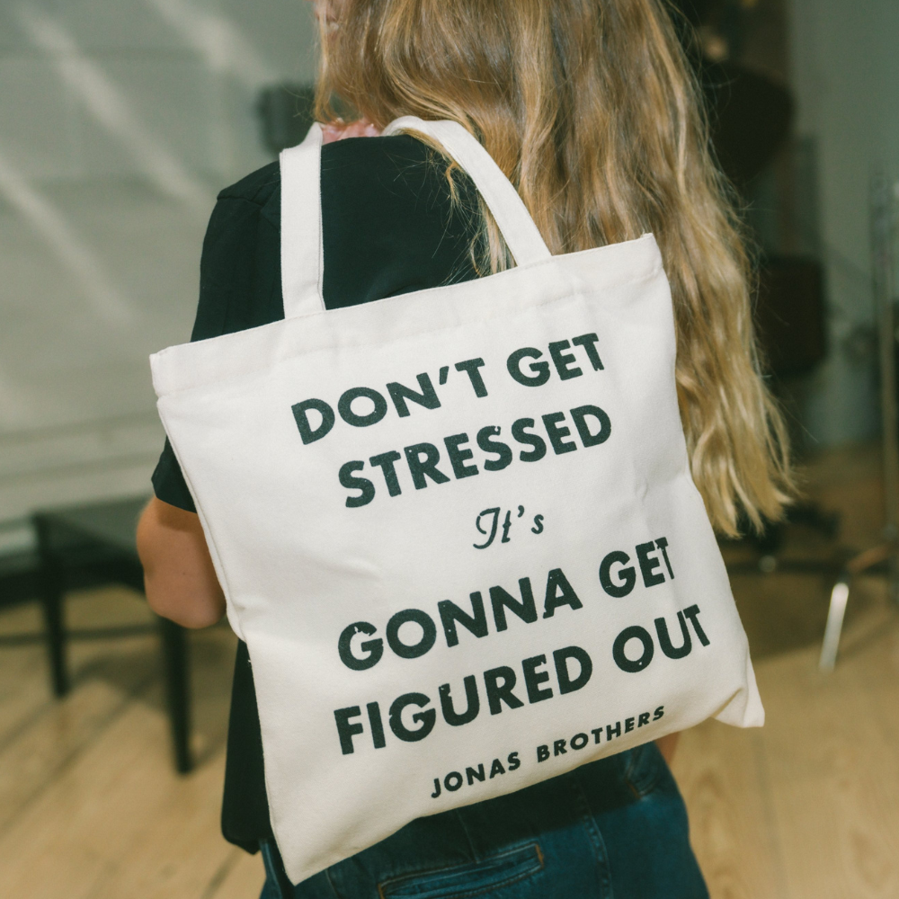 Don't Get Stressed Tote - Natural