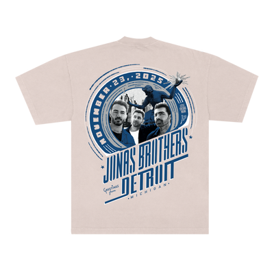 Greetings From Your Hometown Detroit, MI Tee - SAND