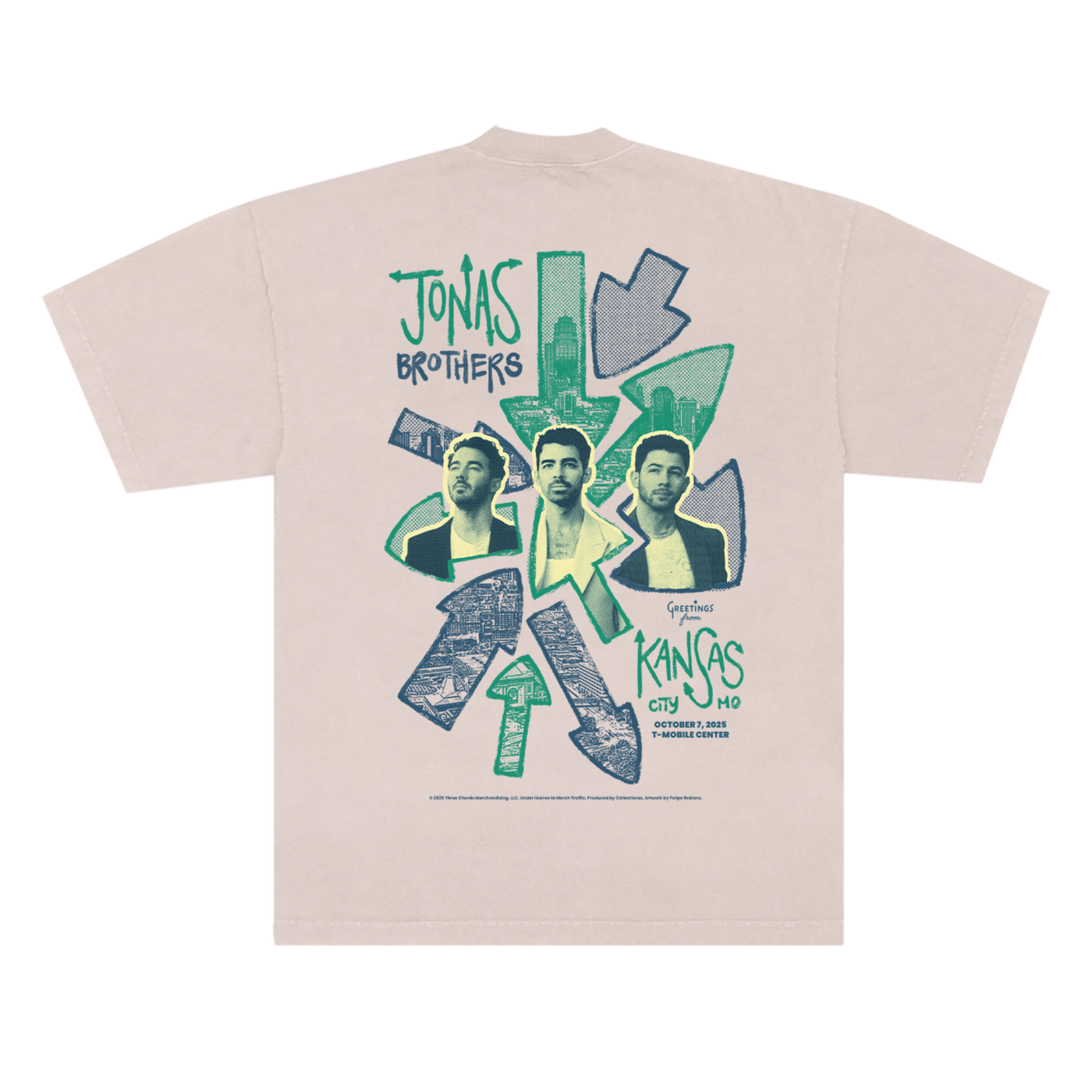 CAMISETA JONAS SNOW - VERDE