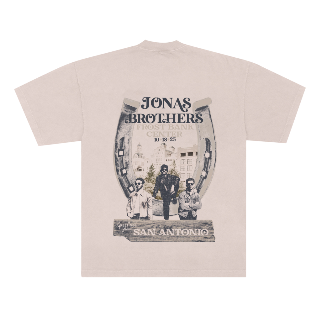 Greetings From Your Hometown - San Antonio, TX Tee – Jonas Brothers