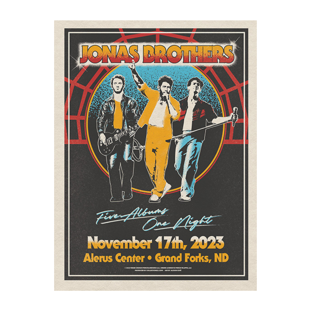 GRAND FORKS POSTER – Jonas Brothers