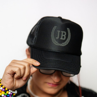JB LAUREL CAP - BLACK