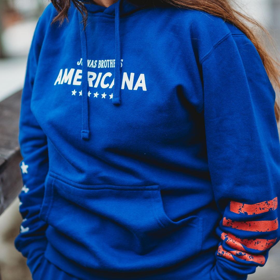 Americana Sweatshirt - Blue | Jonas Brothers