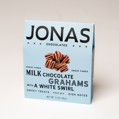 Chocolates JONAS - Grahams de chocolate con leche - 5oz