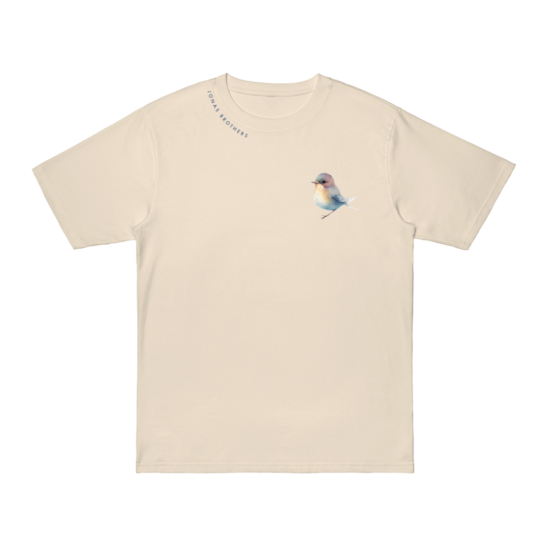 Little Bird T-Shirt für Erwachsene – Creme