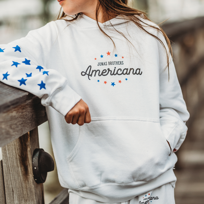Americana Kids Sweatshirt - White