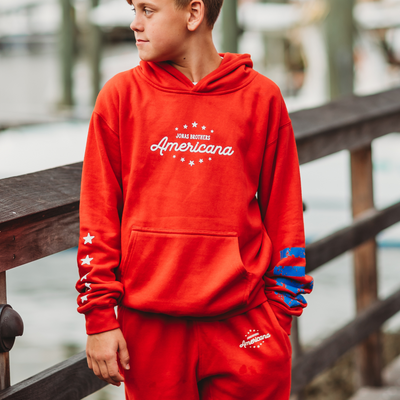 Americana Kids Sweatshirt - Red