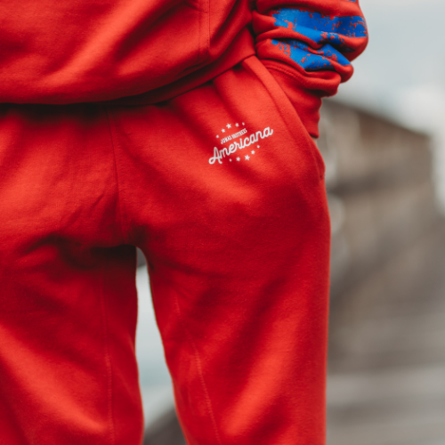 Pantalón deportivo Americana Kids - Rojo