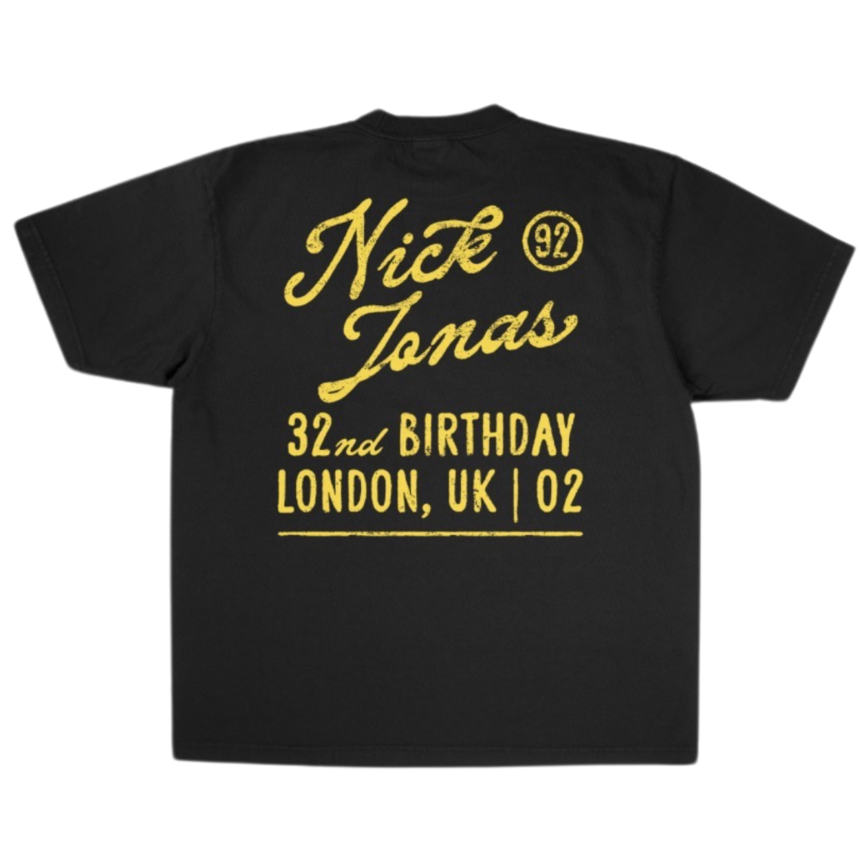 Nick Jonas Birthday Tee - UK/EU