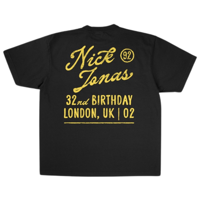 Nick Jonas Birthday Tee - UK/EU