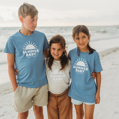 Summer Baby Kids T-Shirt - Cream
