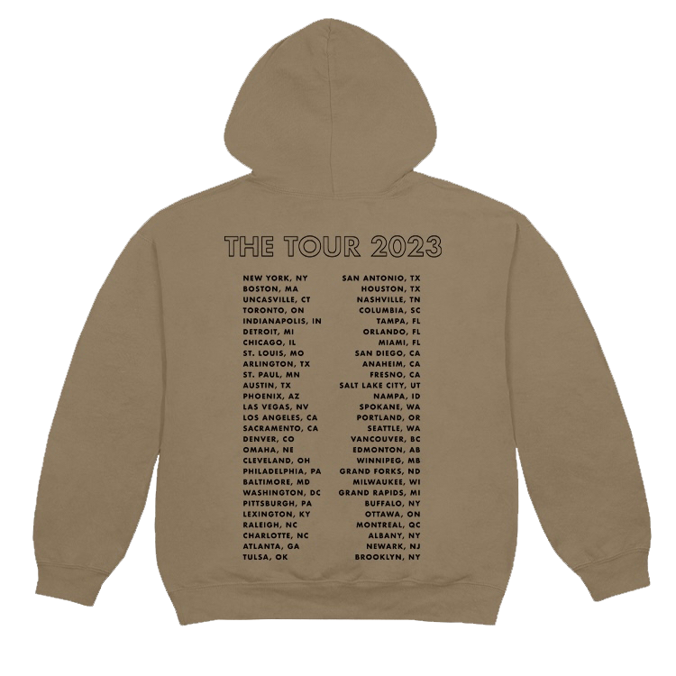 THE TOUR HOODIE NATURAL