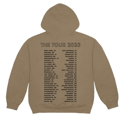 THE TOUR HOODIE - NATURAL