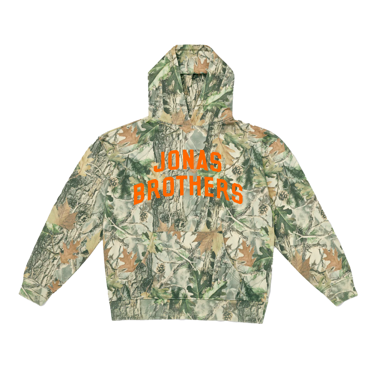 Camo Orange Hoodie