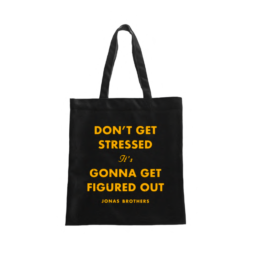 Don't Get Stressed Tote - Black