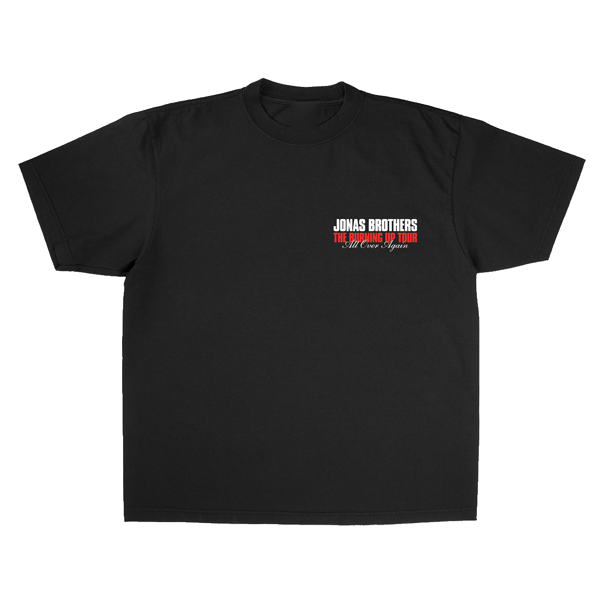 Straight Up Tour Tee 白 L MSG Burning Up Tour Tee – Jonas Brothers
