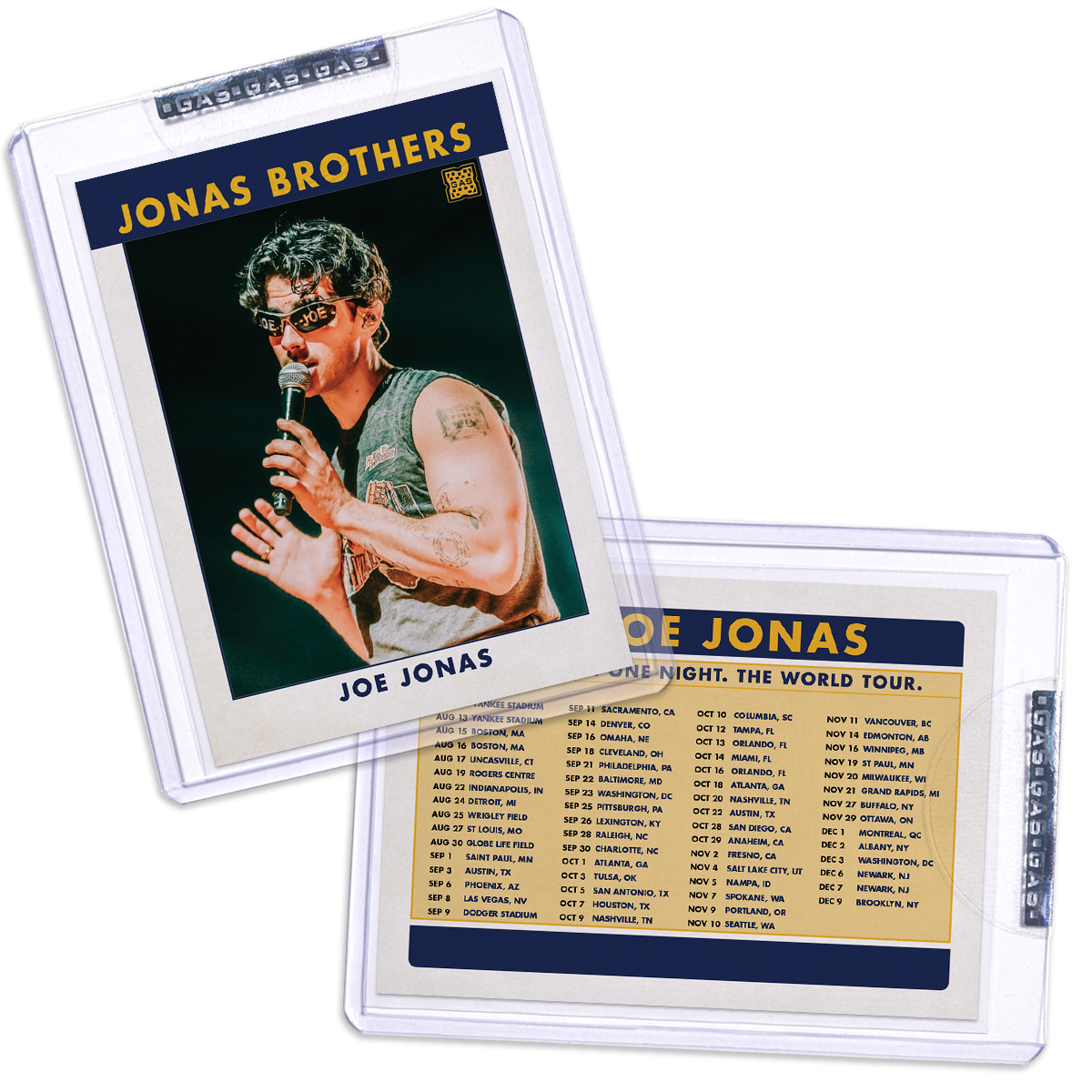 Joe Jonas Trading Card # 6