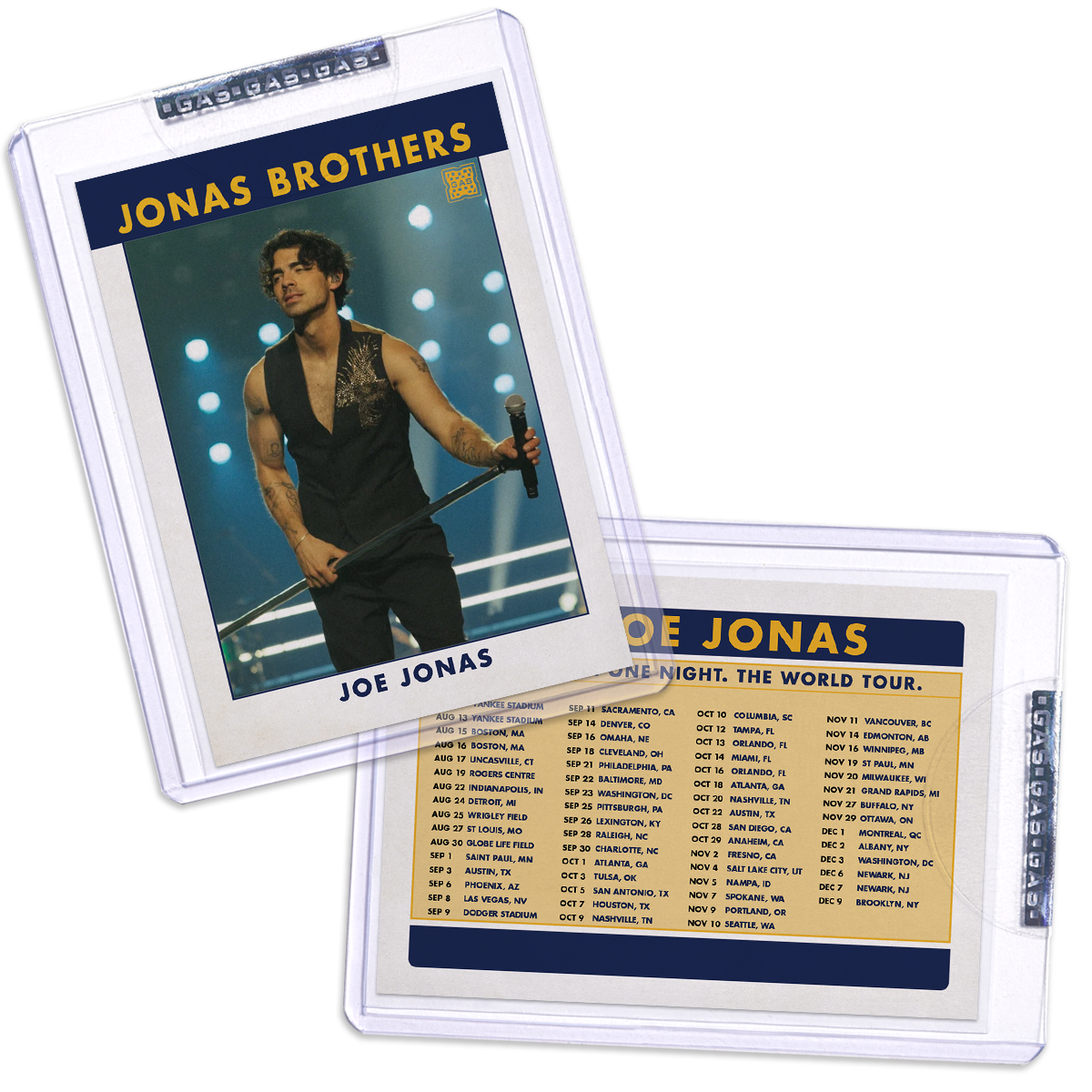 Joe Jonas Trading Card # 7