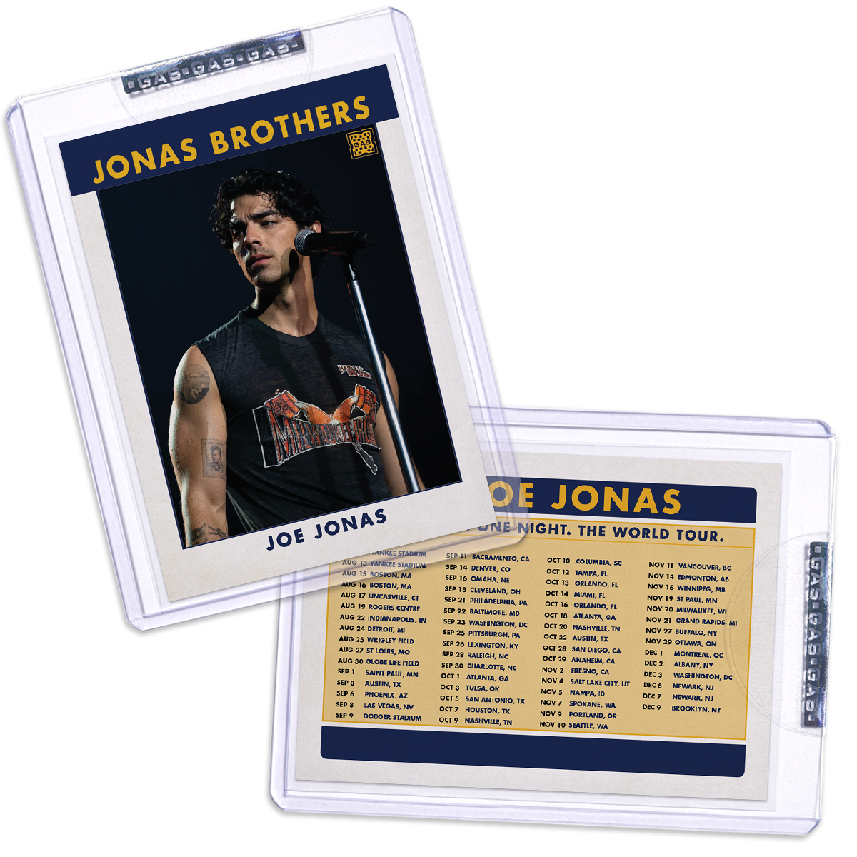 Joe Jonas Trading Card # 9