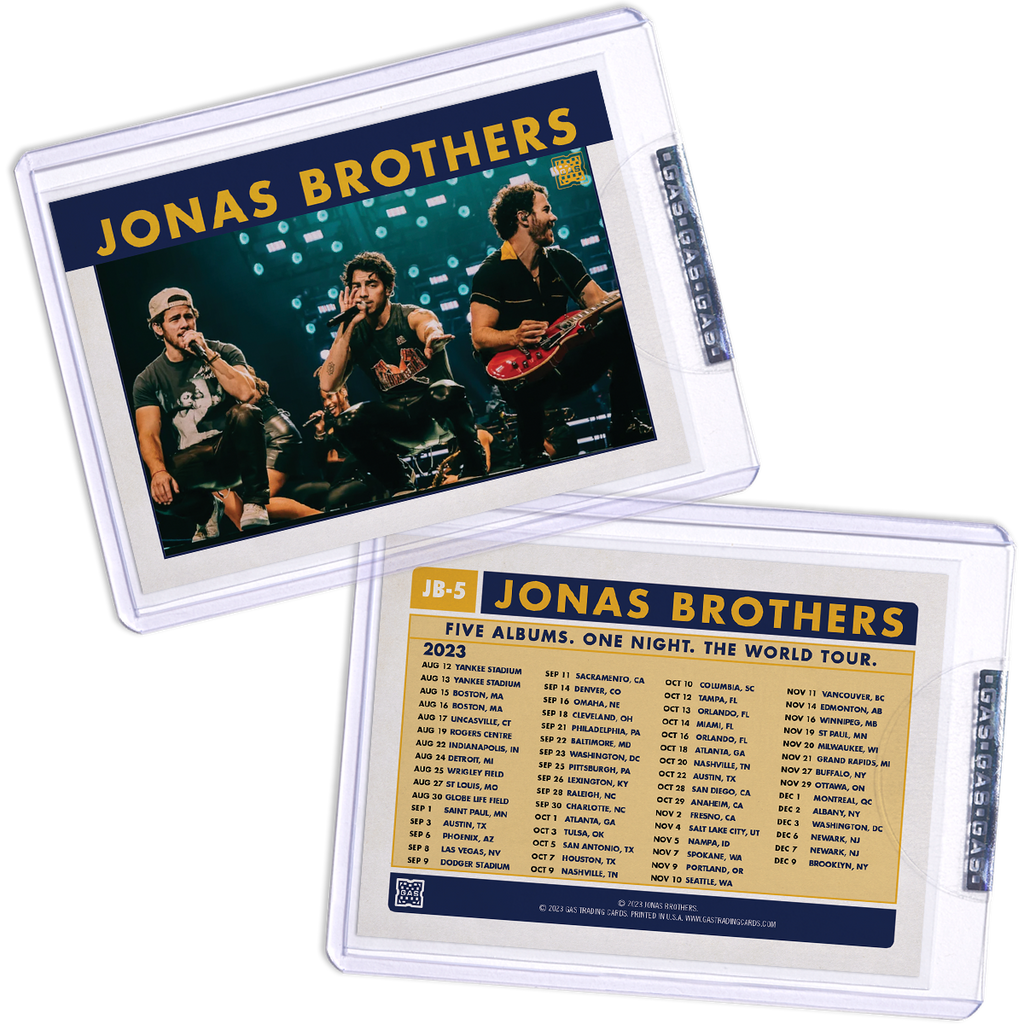 Jonas Brothers Trading Card #5