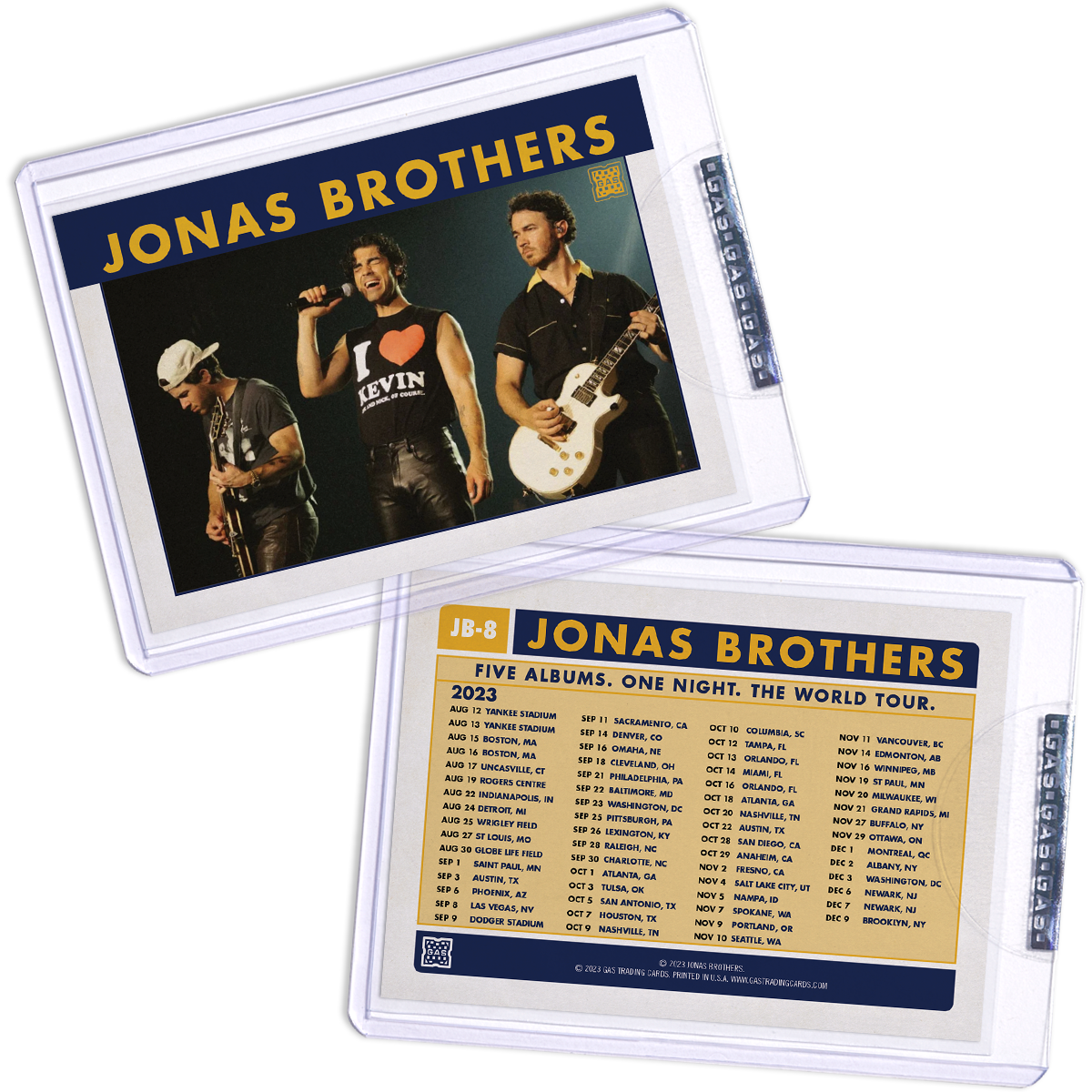 Jonas Brothers Trading Card #8