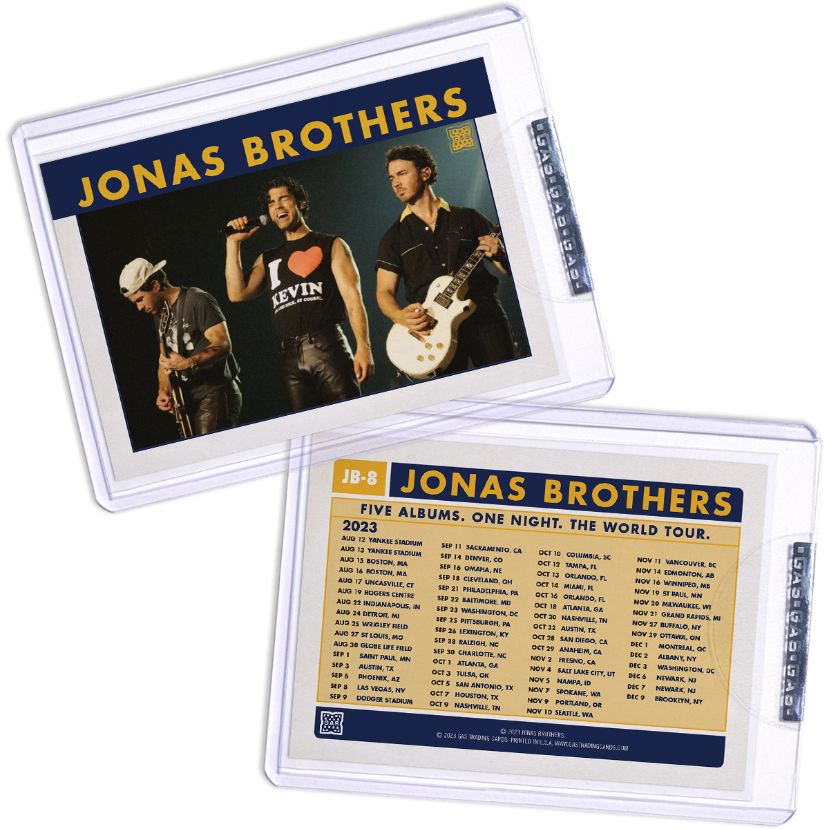 Jonas Brothers Trading Card 8