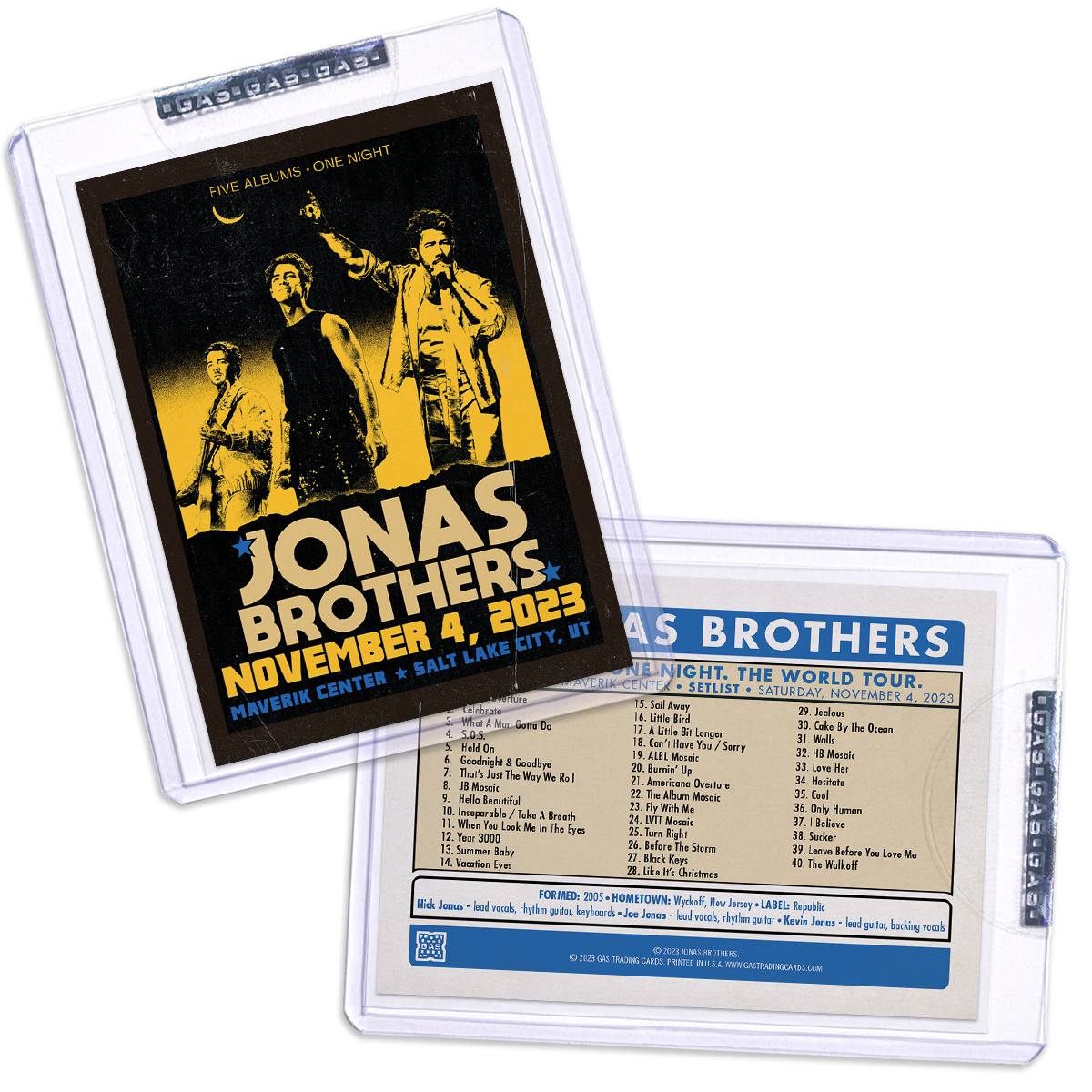 Salt Lake City Trading Card Jonas Brothers salt-lake-city-trading-card-jonas-brothers